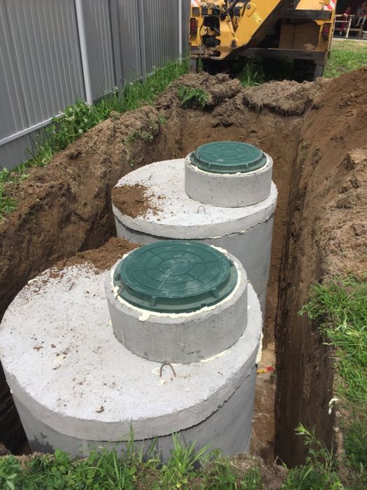 Канализация для дома|Выгребная яма|Септик|Земляные работы!