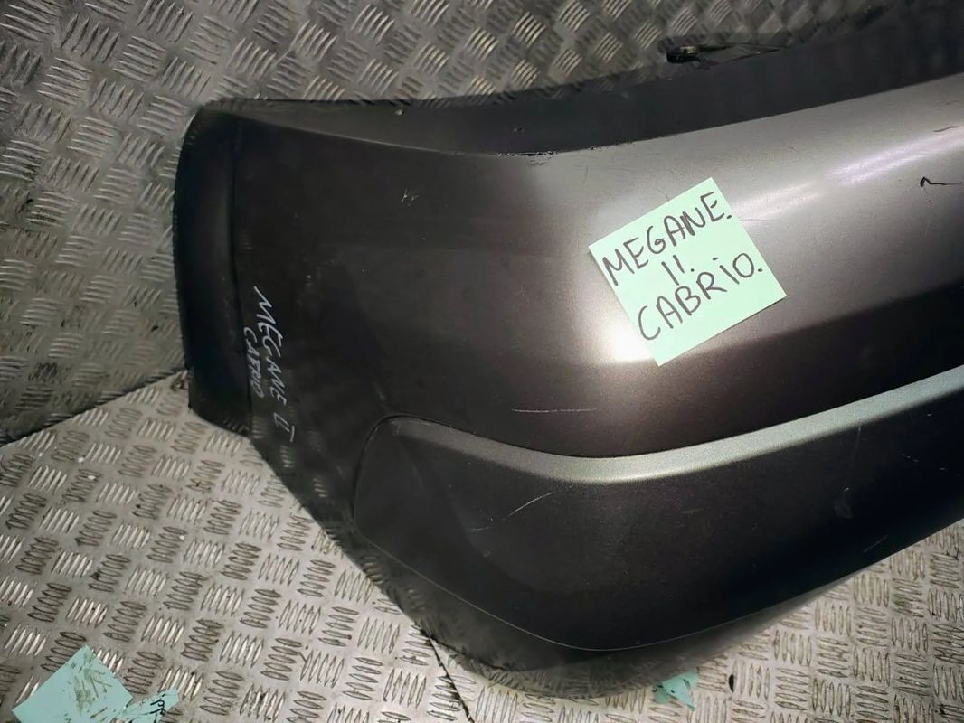 megane cabrio ii zdderzak tylny