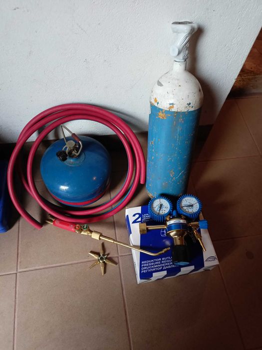 zestaw do lutowania, spawania i grzania propan-tlen