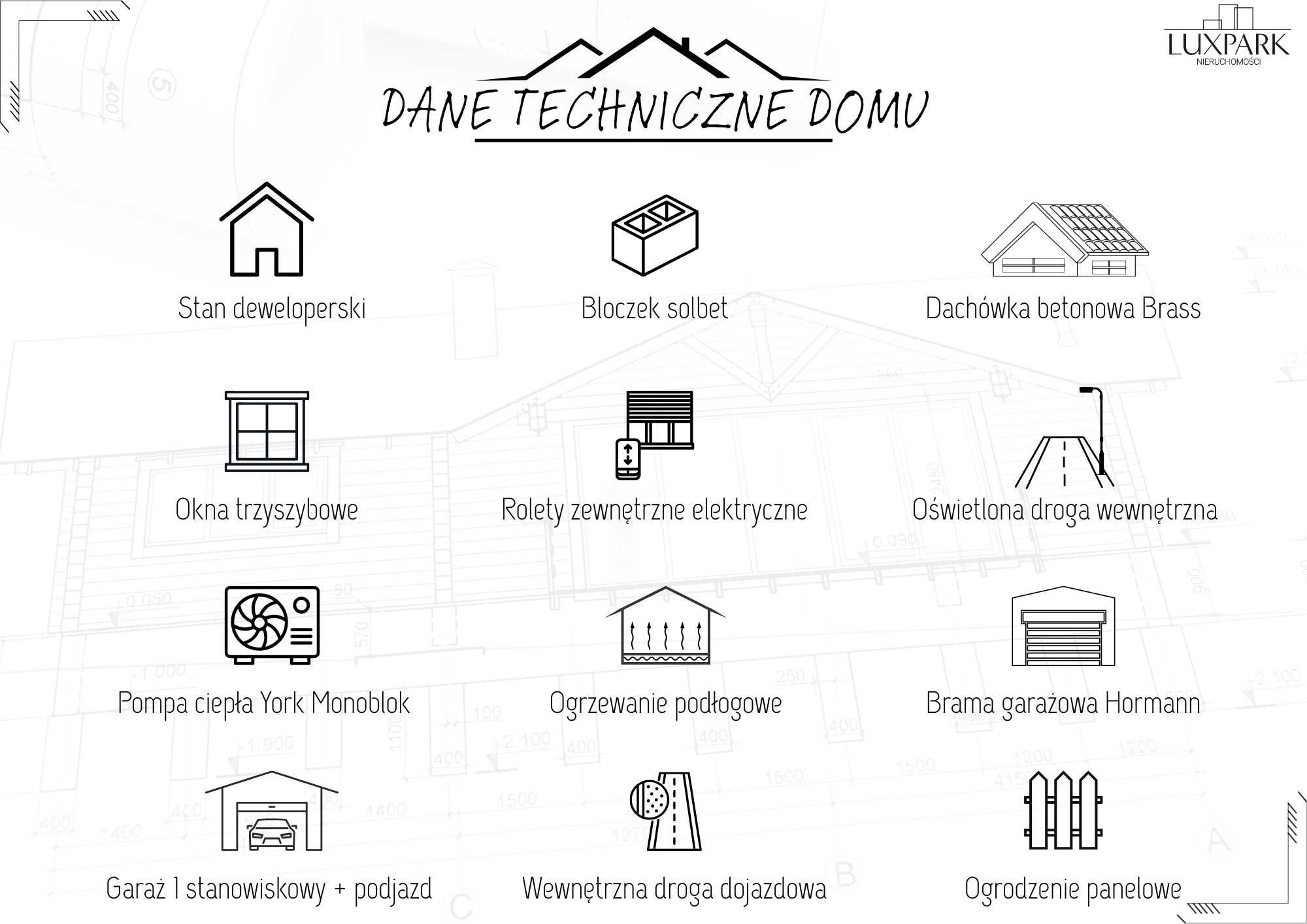 Dom 120 m² + garaż | Osiedle Dębowe | Skwierzyna | STAN DEWELOPERSKI