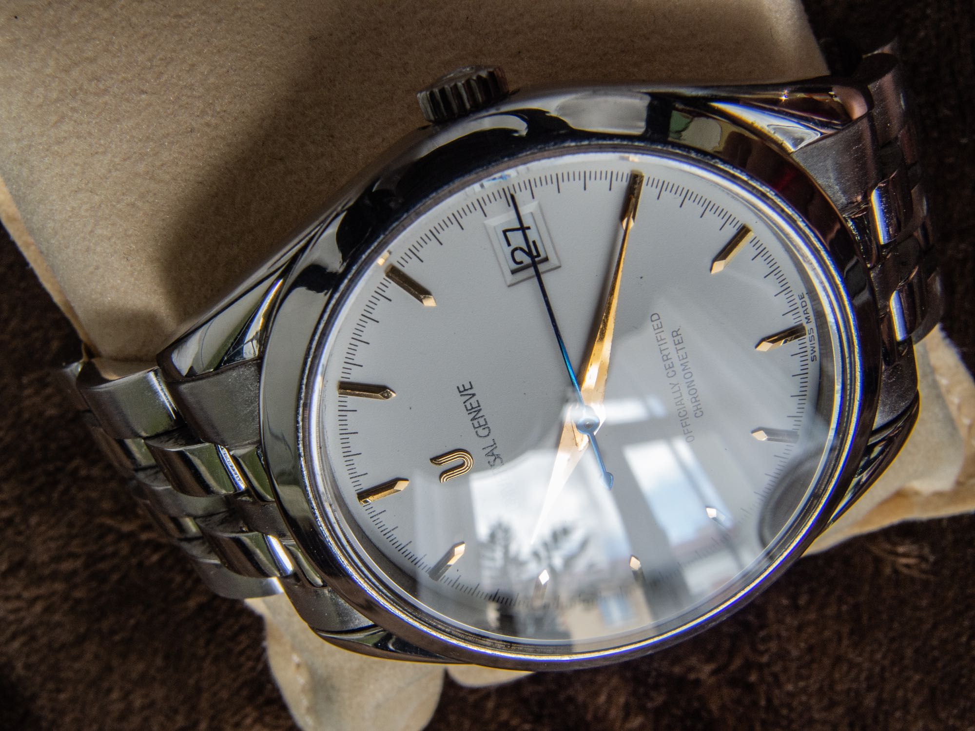 Universal Genève Chronometer, UG71 (Ref. 271490), vintage zegarek