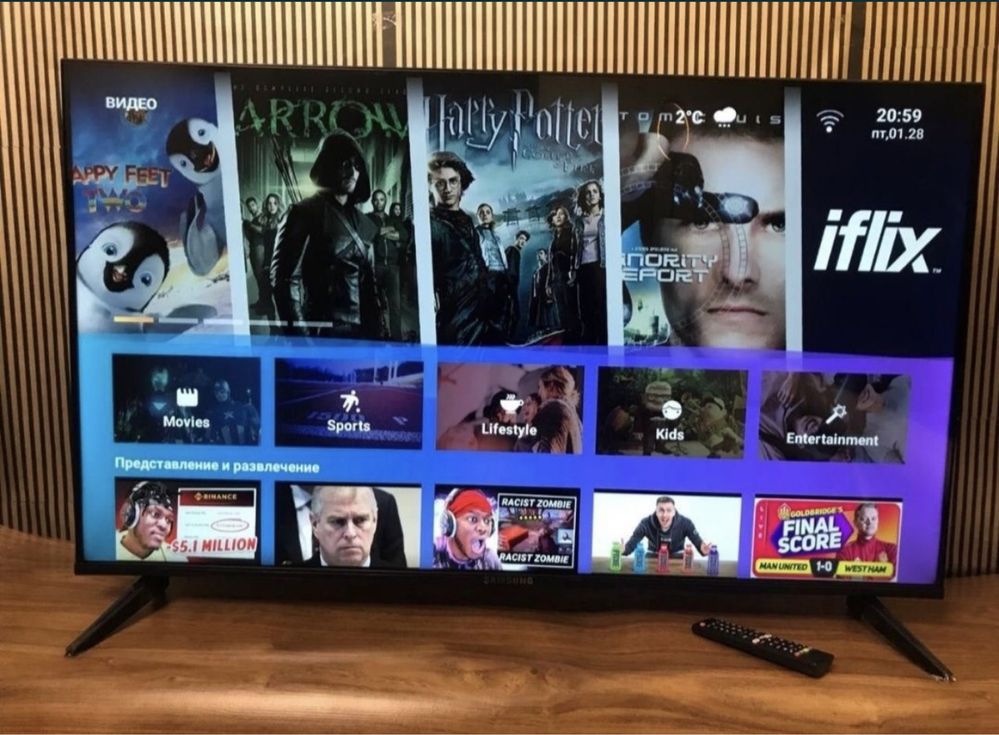 АКЦІЯ‼️Телевизоры Samsung smart TV 24,32,42,45 дюймов. Гарантія. 2025р