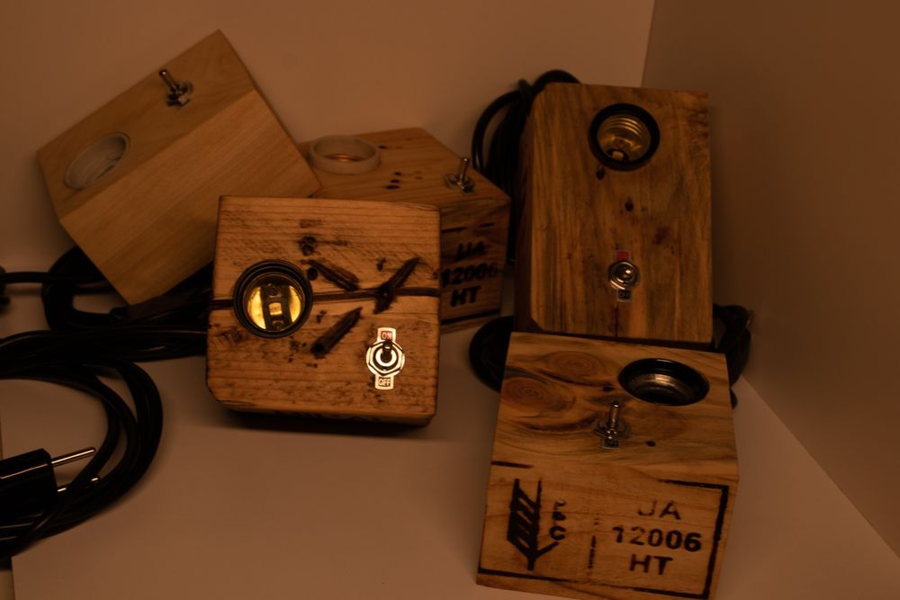 Светильник в лофт стиле