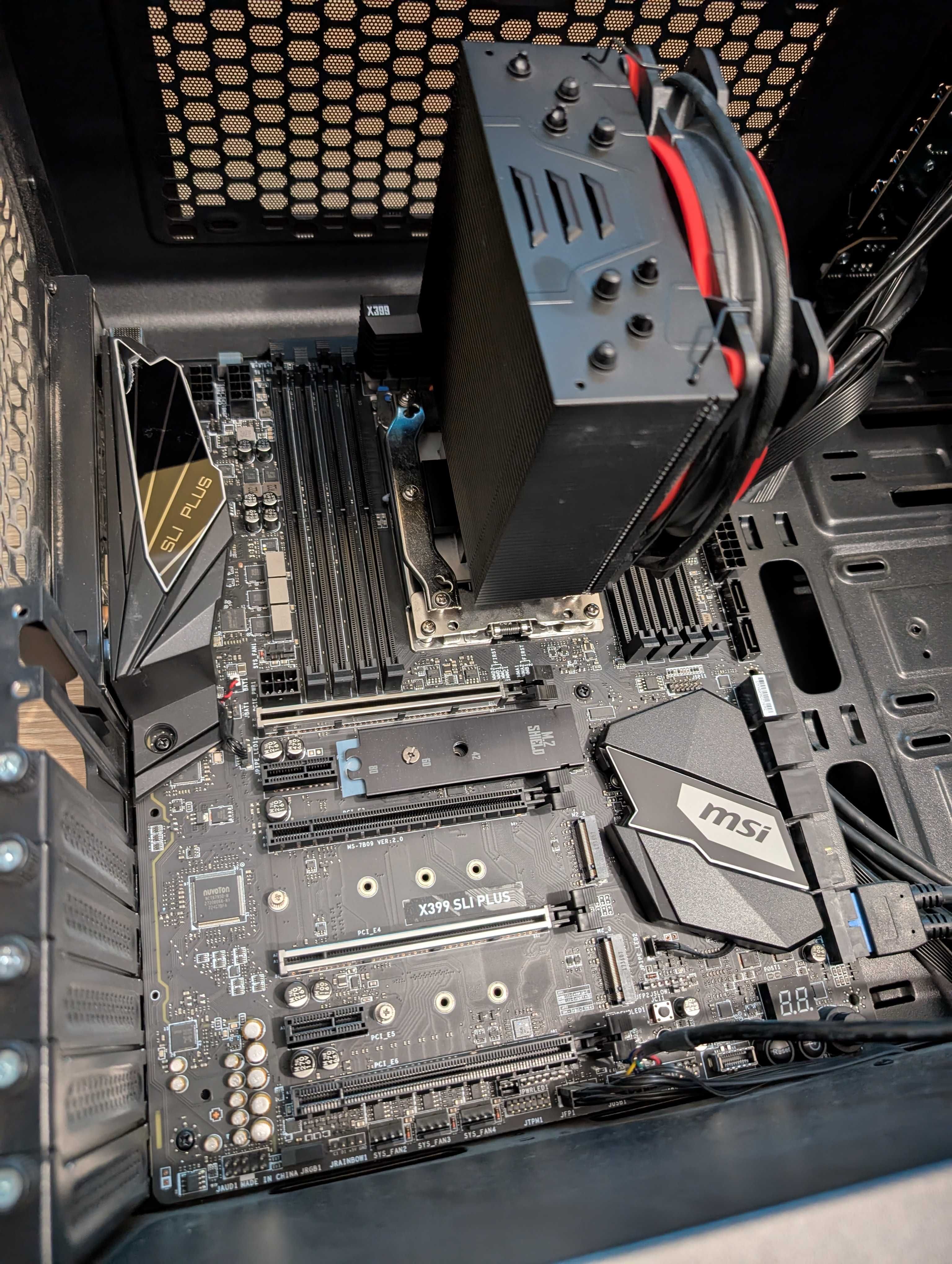 AMD Ryzen Threadripper 1950x + Msi X399 SLI PLUS, zestaw