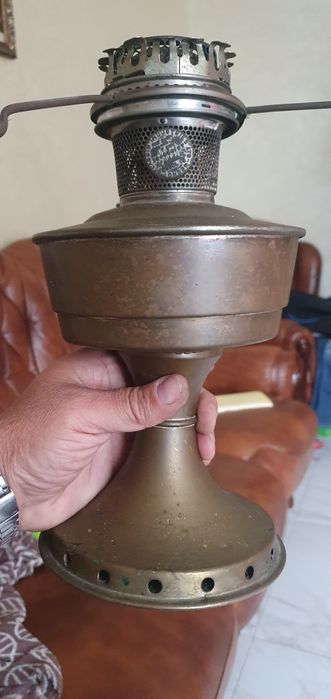 Старовинна гасова лампа ALADIN 12 номер London.