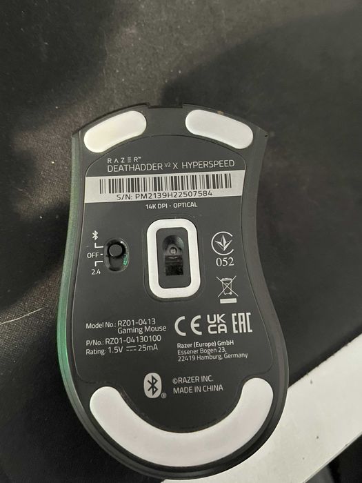 Myszka Razer Deathadder v2 x hyperspeed