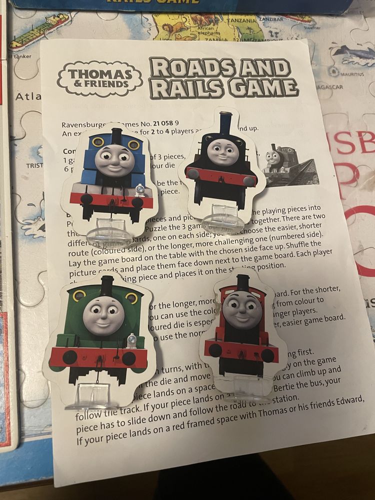 Gra planszowa Thomas and friends Ravensburger