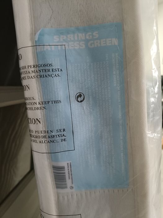 Colchão  de berço 116x57  Zippy