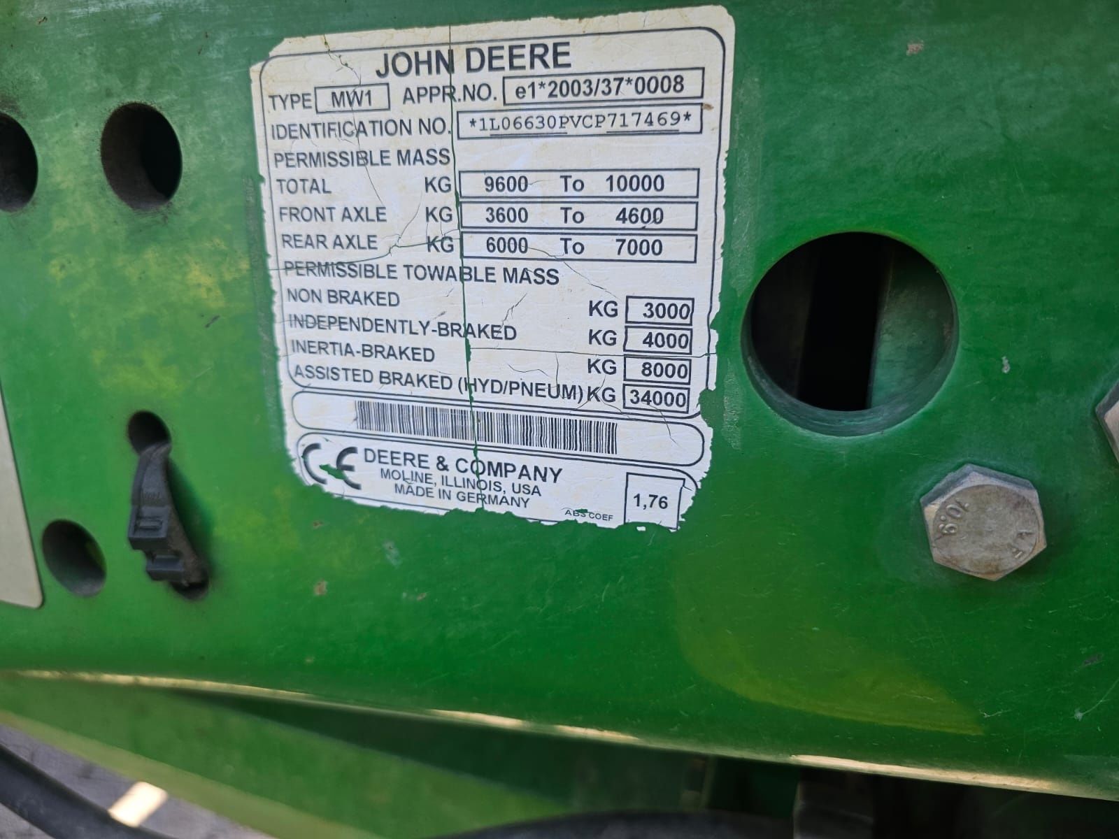 John deere 6630 premium autopower 2012r