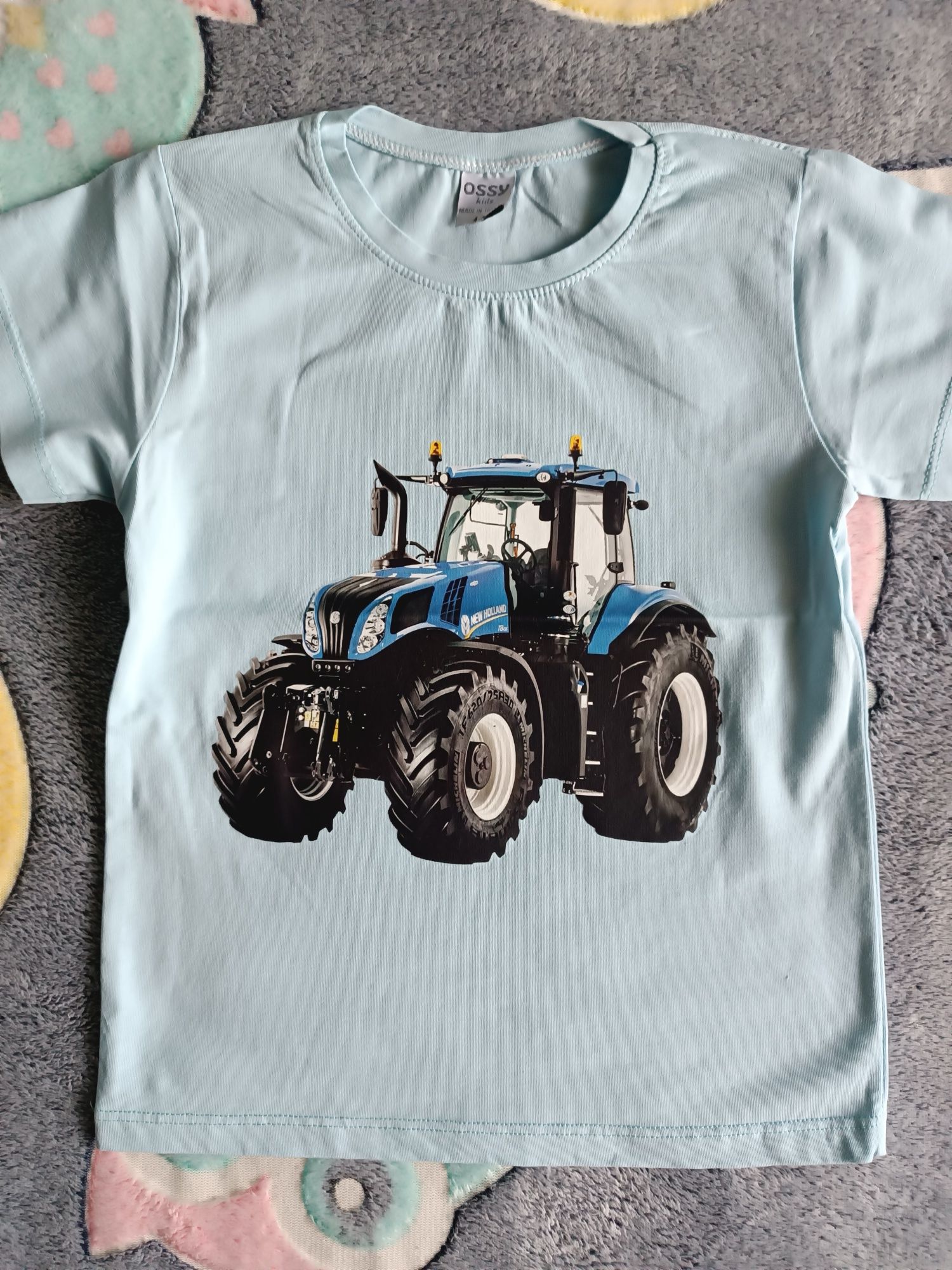 Traktory t-shirty 3pak 104/110