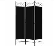 Parawan pokojowy 120cm x 180cm dekoracyjny brązowy ścianka przegroda