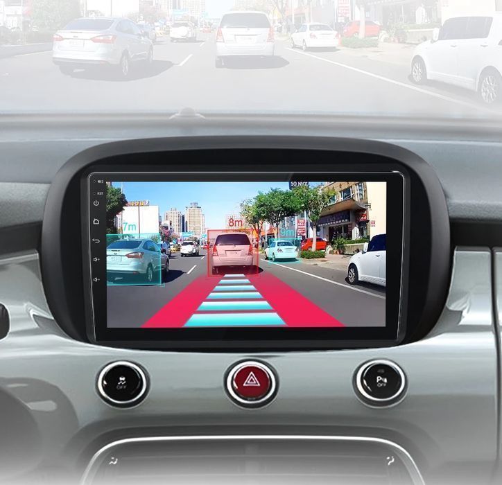 Radio do Fiat 500X od 2014 - 2020 – CarPlay i Android Auto