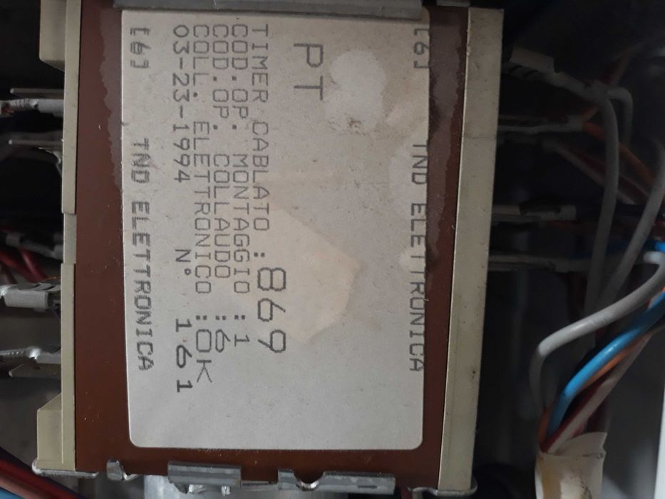 Programador maquina de lavar