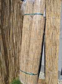 2 x Ogrodzenie bambusowe 180cm x 600 cm