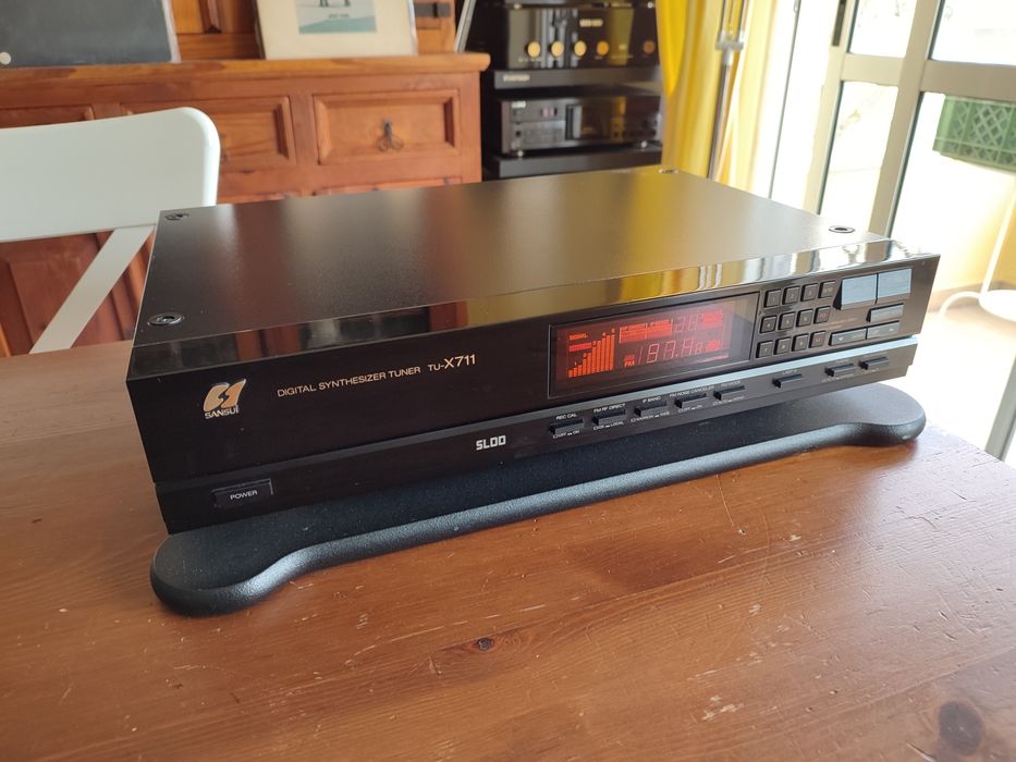 Sansui TU-X711 Magnífico Sintonizador Digital Impecável!