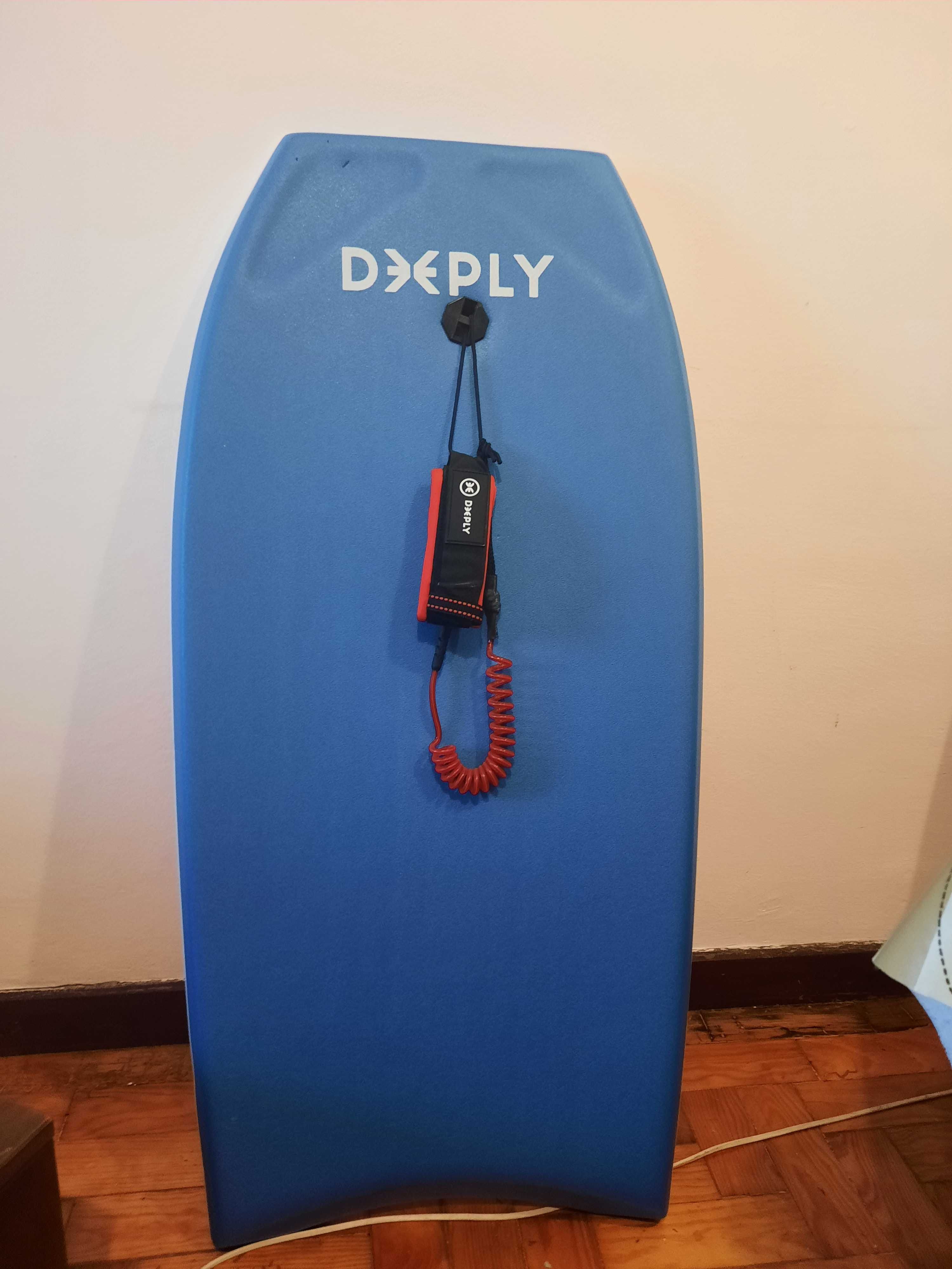 Prancha Bodyboard Deeply,nova nunca foi á água ainda no plástico
