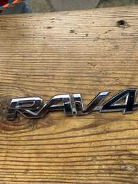 Емблема Toyota rav 4, значок