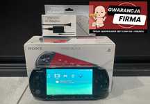PSP 3004PB CFW + Pudełko Ładowarka i Etui 1000 Gier Pełny Zestaw