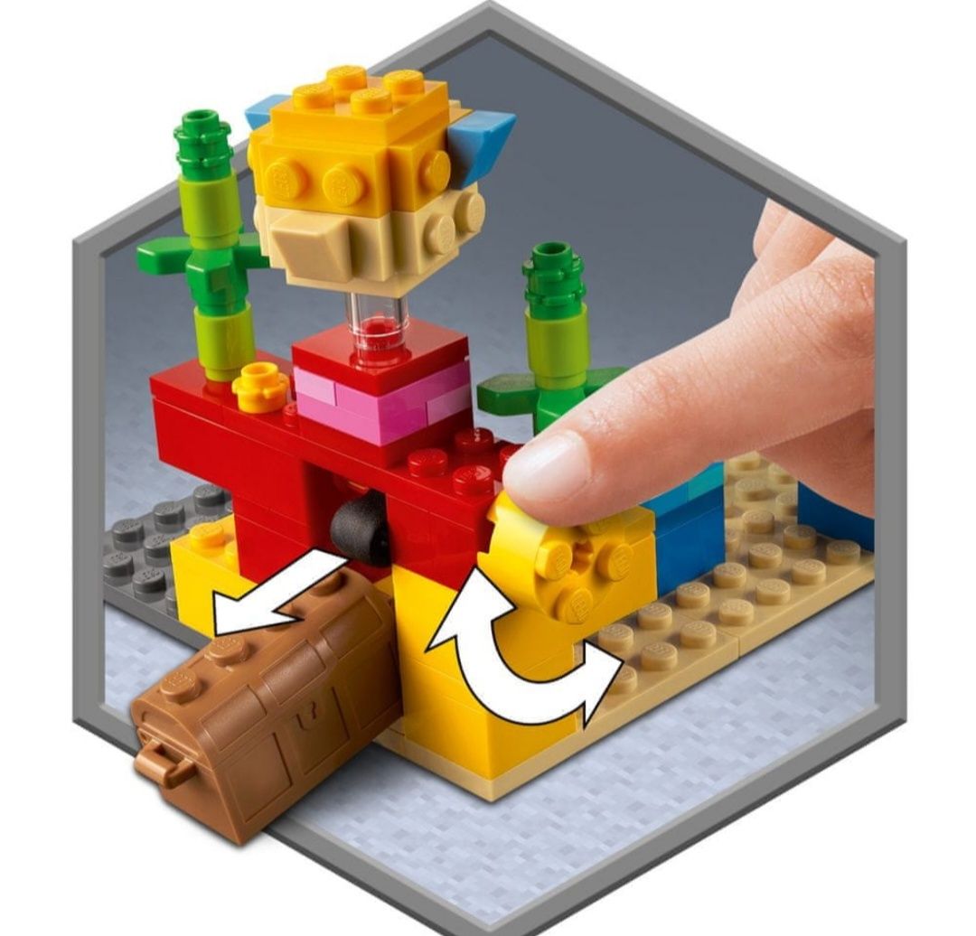 LEGO 21164 Rafa koralowa Minecraft