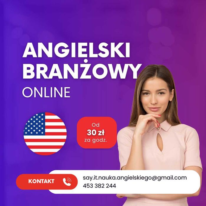 KURSY korepetycje język angielski ONLINE