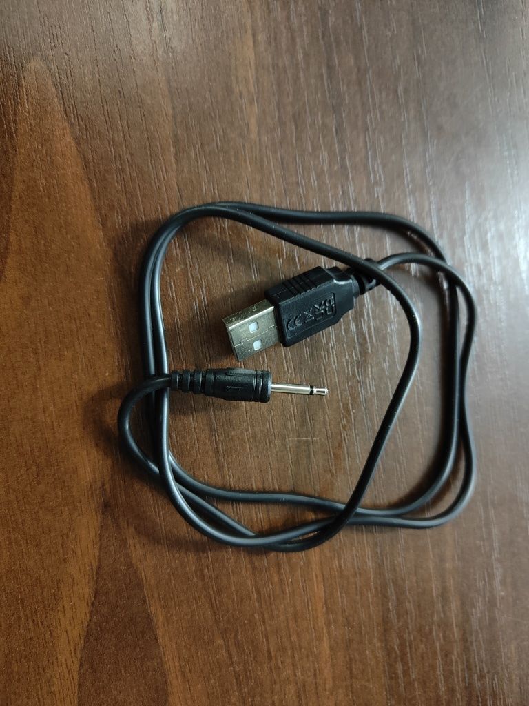 Kabel 2.5mm micro- jack / mikro jack /mikrojack / USB / Nowy!