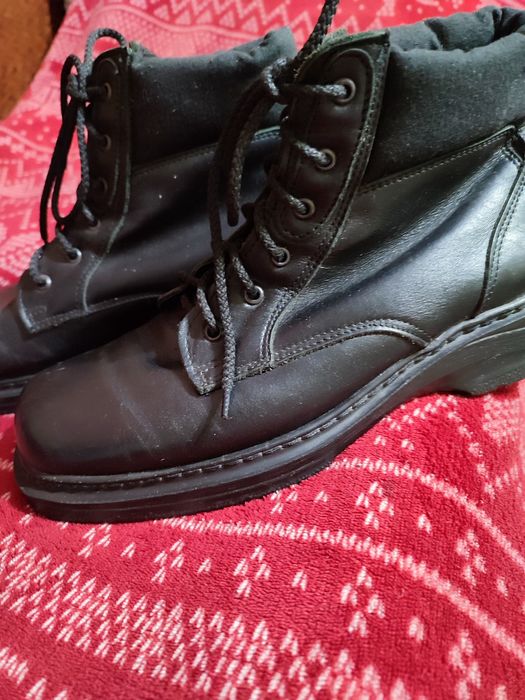 Buty męskie zimowe trzewiki sznurowane 42