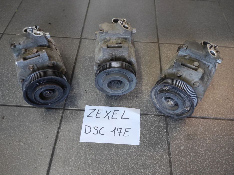 VW AUDI SEAT SKODA SPREŻARKA KOMPRESOR POMPA KLIMATYZACJI KLIMA ZEXEL DSC 17E 1K0820803L 1K0820803N  WYSYŁKA !!!