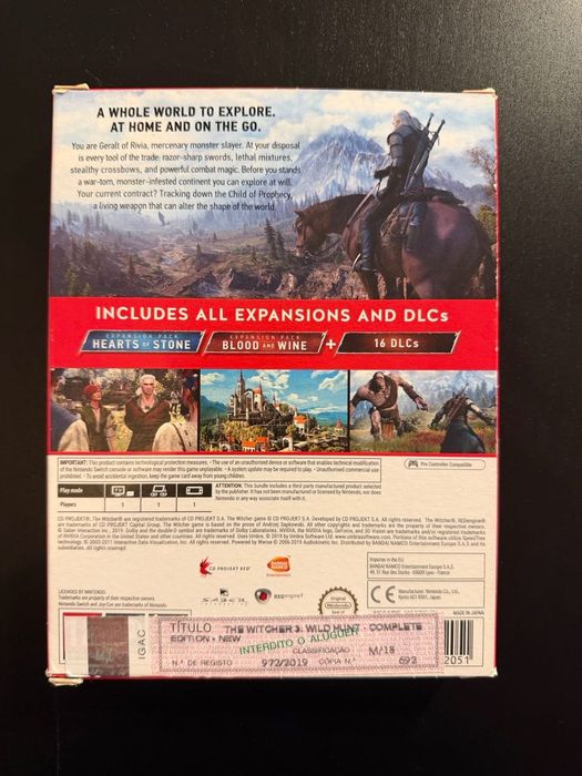 The Witcher 3: Wild Hunt Complete Edition – Nintendo Switch