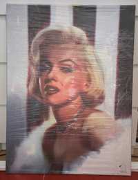 CANVAS_NOWY obraz Marlyn Monroe 60 cm x 80 cm_plakat_ikea_glamour