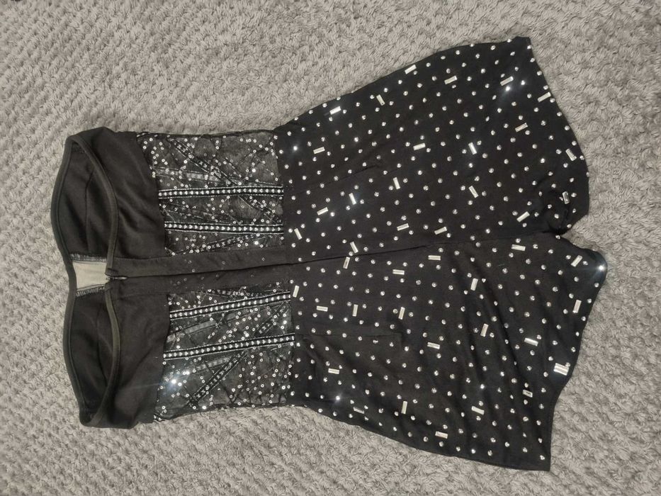 Strój artystyczny , kryształy, cekiny , Sylwester Xs