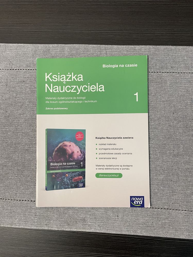 Podręcznik nauczyciela Biologia 1