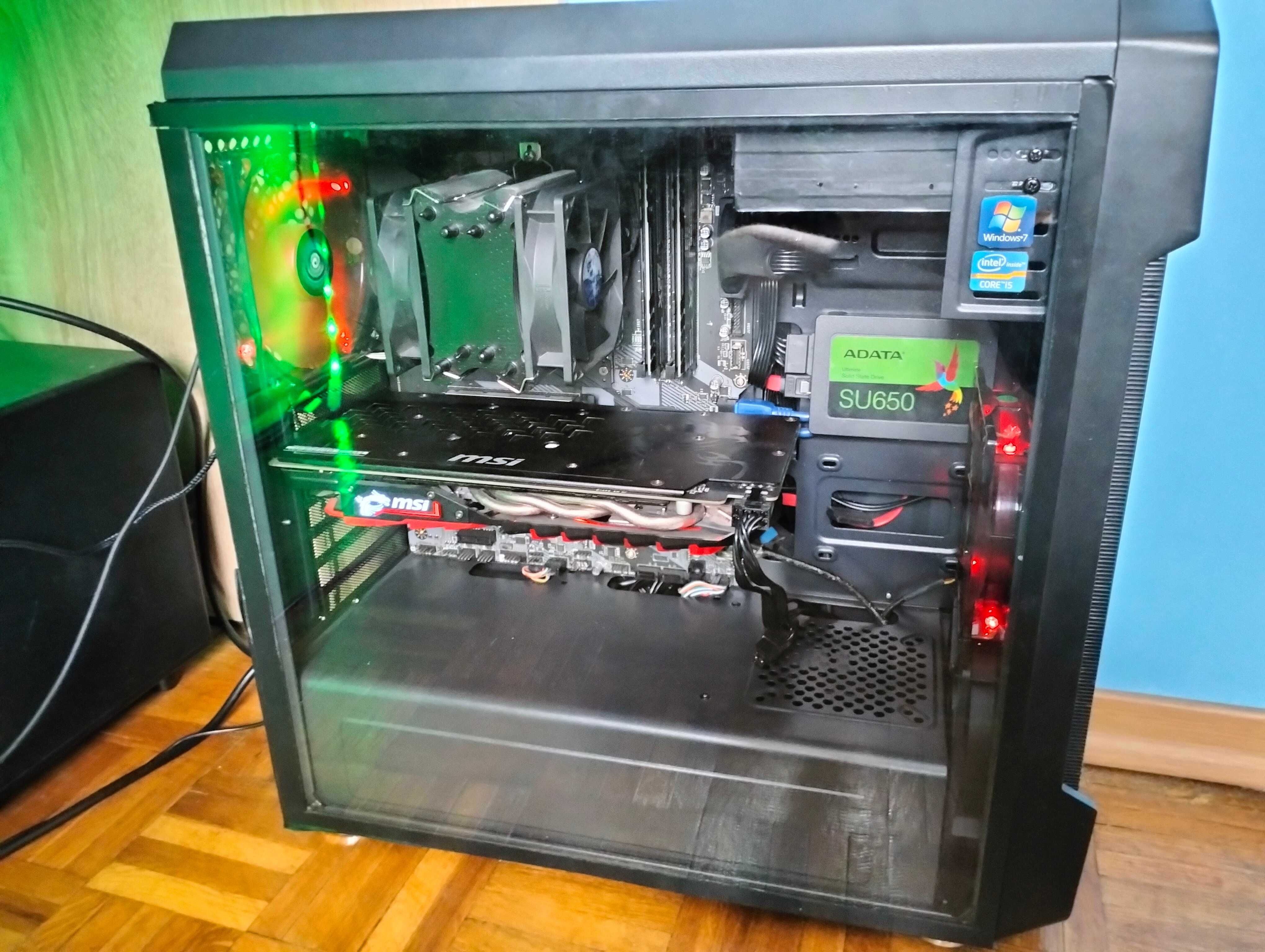 Komputer Intel i5 10600t z490 DDR4 16GB 3200mhz 1060 6gb Klucz win 10