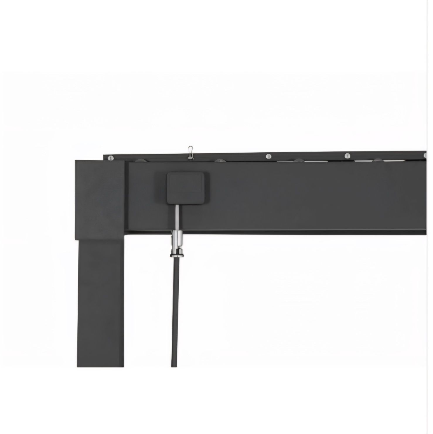 Pergola ogrodowa MIRADOR 80 Solid 3 x 2,4 x 2,4m Antracyt