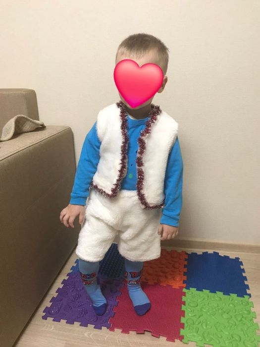 Костюм на новий рік дитячий Зайчик