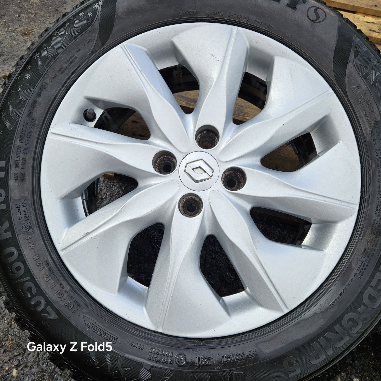 Alufelgi 16 Renault Captur Clio Zoe Scenic Wind Kangoo Megane 4x100