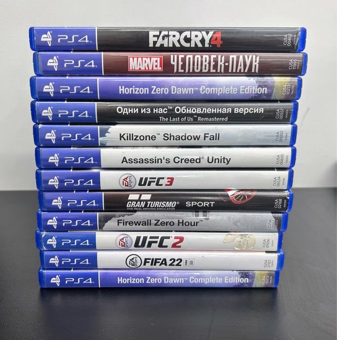 Продам диски для PlayStation 4 (PS4)
