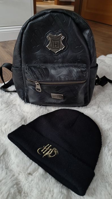 Plecak Harry Potter czarny skórzany