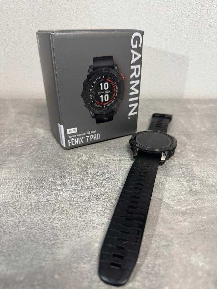Zegarek Garmin Fenix 7 Solar w super stanie