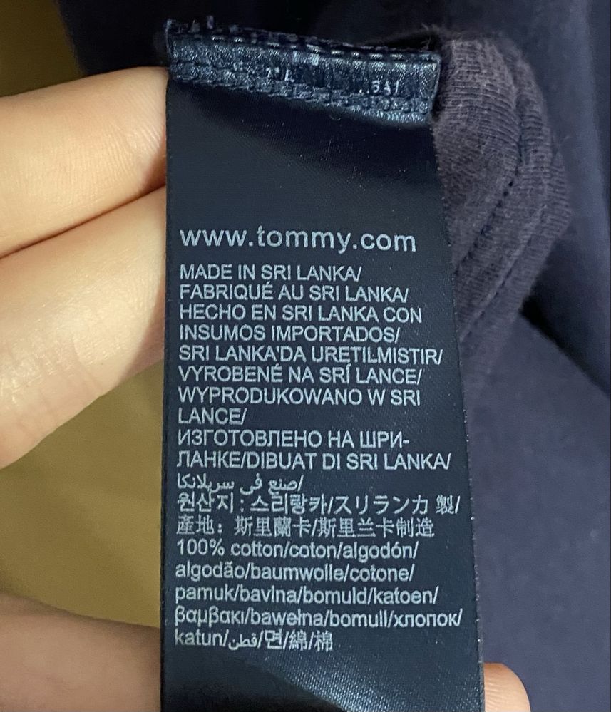 Оригінальна футболка tommy hilfiger нова розмір L