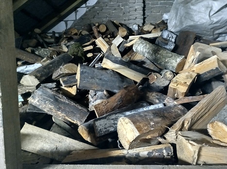 Drewno opałowe mieszane pocięte