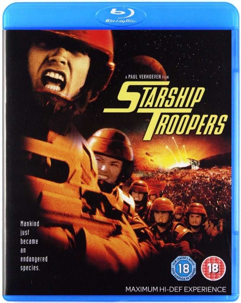 Starship Troopers Żołnierze kosmosu Blu-Ray wyd.UK