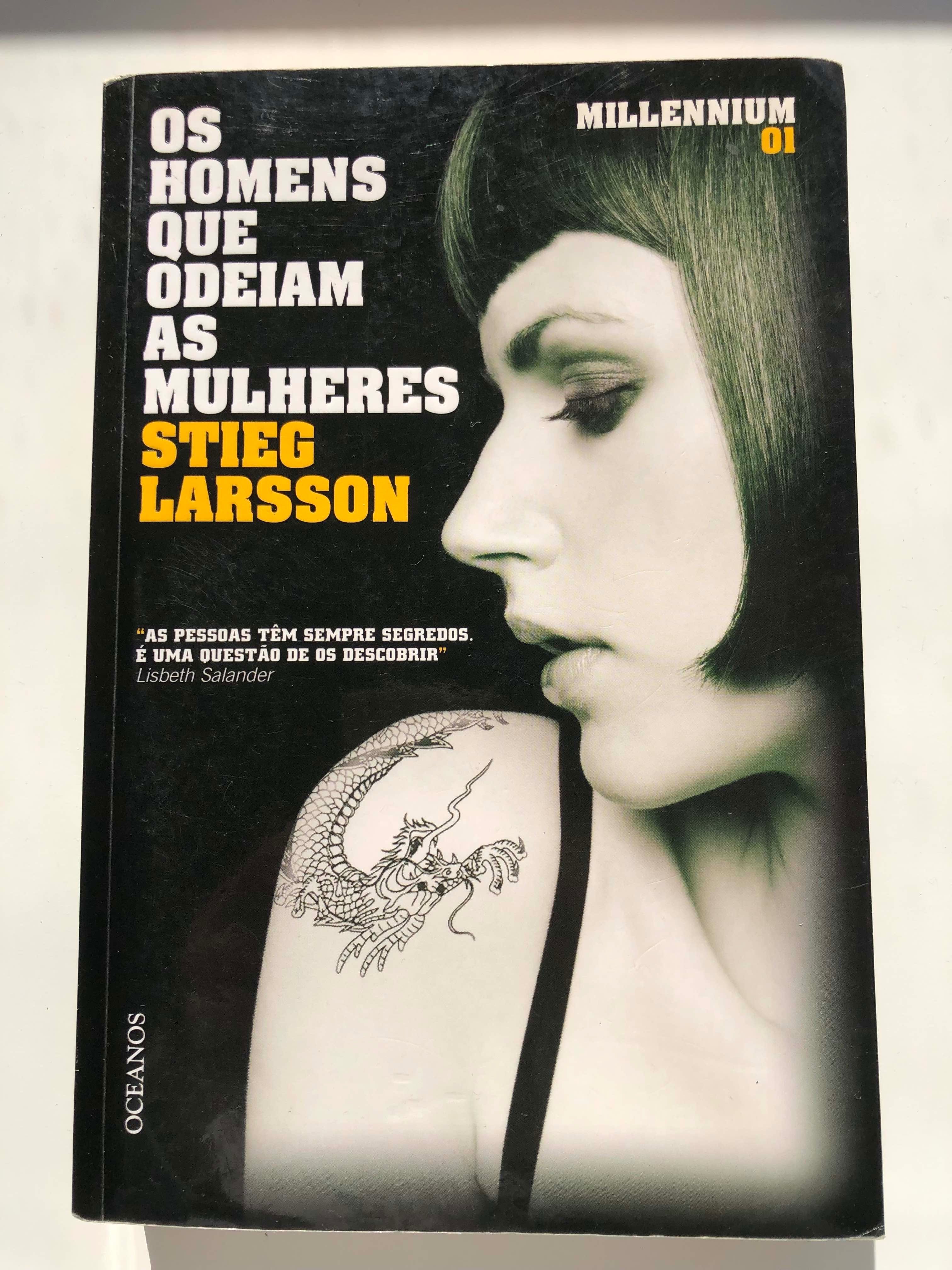 "Os Homens Que Odeiam as Mulheres" de Stieg Larsson (Portes Incluídos)