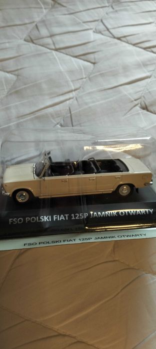 FSO Fiat 125P Jamnik, Legendy, Kultowe, PRL, 1:43 De Agostini