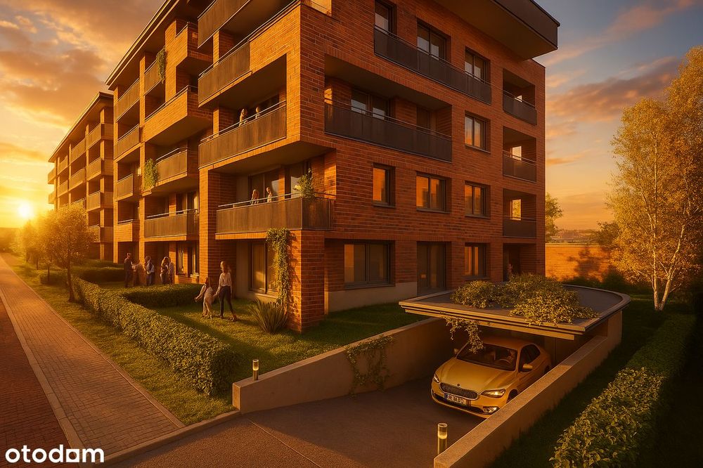 2-pokojowe mieszkanie 41m2 + balkon