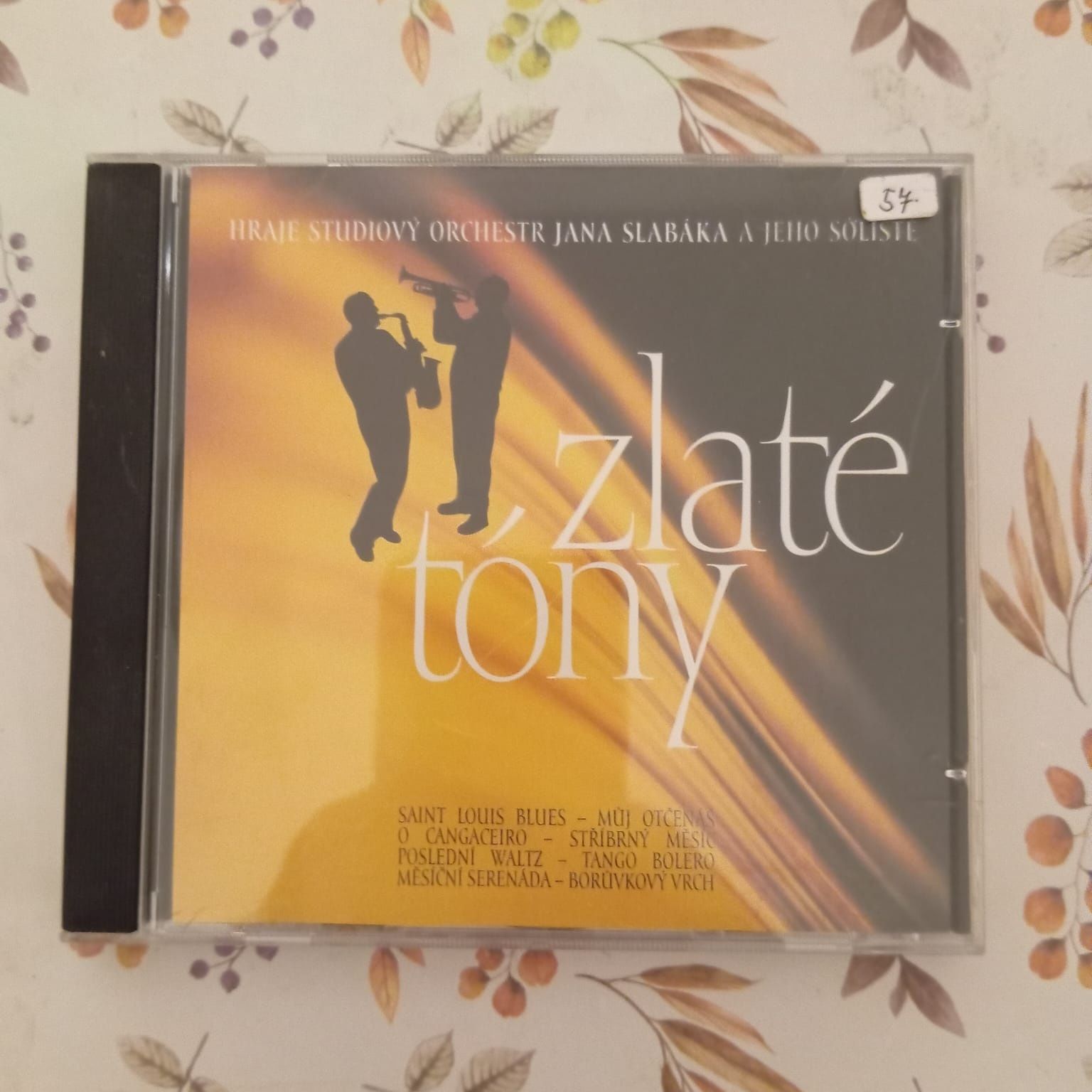 Zlate tony, orkiestra Jana Slabaka, CD, stan bdb