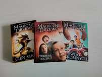 Zestaw 3 szt książek magiczne drzewo