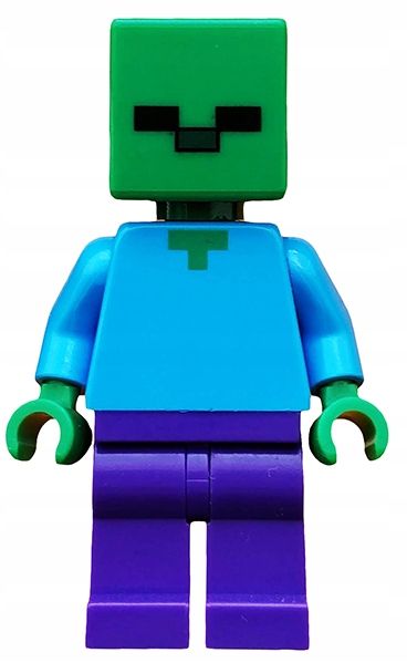 Minifigurka min010 LEGO Minecraft Zombie