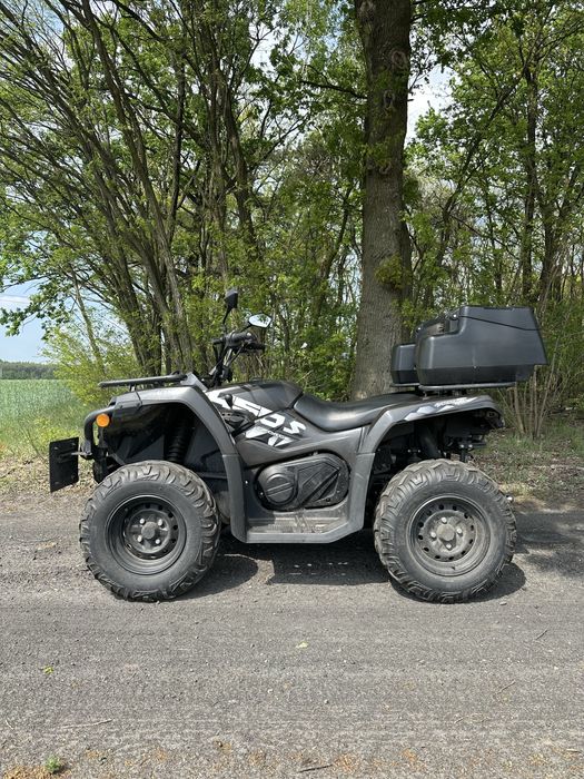 Quad CFmoto CForce 450S + pług sniezny