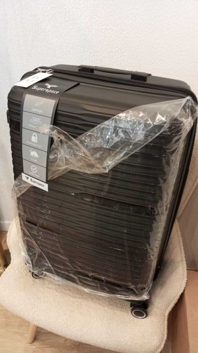 Mala de viagem Grande Preta Alta qualidade "Silicone" Nova-Nunca Usada