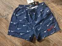 Kąpielówki granatowe nike xl 2xl krotkie spodenki szorty lato plaża